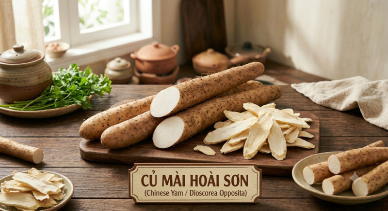 Bồi bổ cơ thể với các món ăn từ củ mài