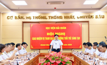 Học viện Hải quân: Giao nhiệm vụ tham gia Giải thưởng Tuổi trẻ sáng tạo