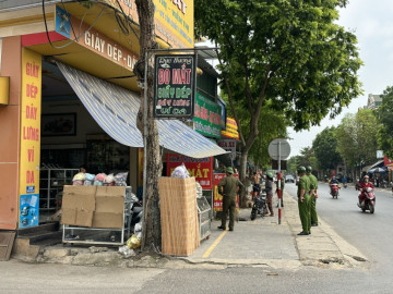 Thanh Hóa: Xã Triệu Sơn tạo chuyển biến tích cực trong công tác lập lại trật tự công cộng
