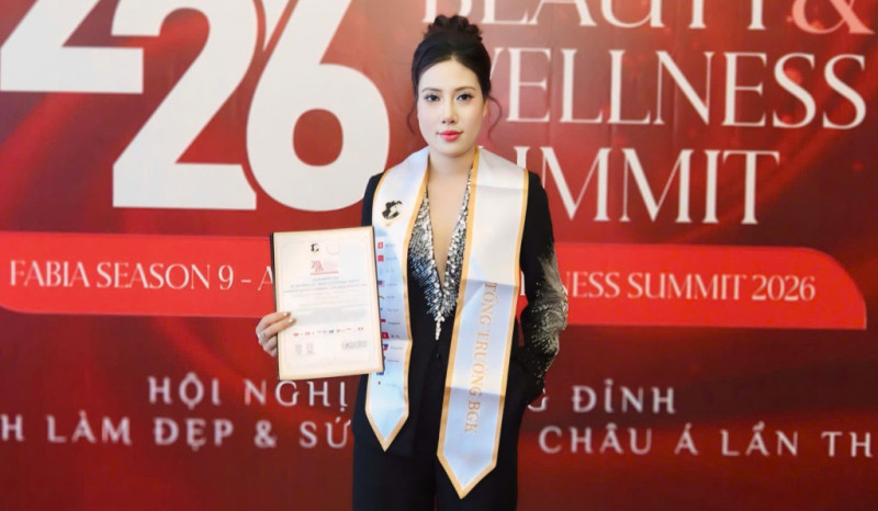 Ms. Lan Hoàng: Từ bàn tay nghề thẩm mỹ đến vai trò Tổng trưởng Ban Cố vấn tại FABIA 9