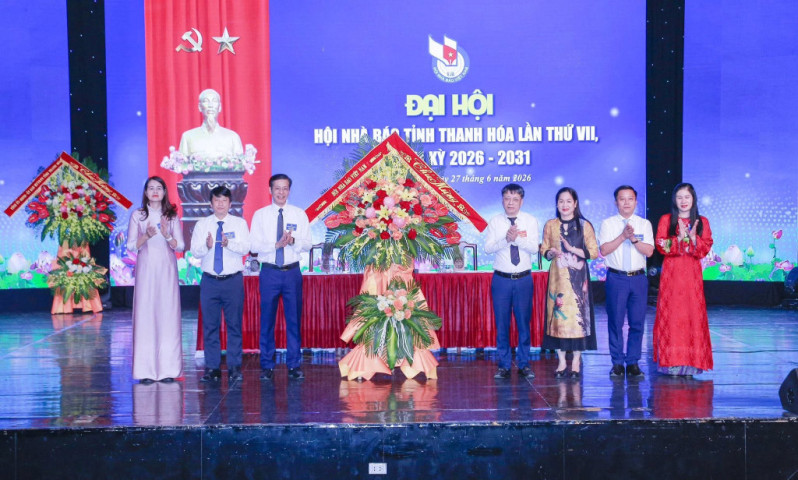 Đại hội Hội Nhà báo Thanh Hóa: Kiến tạo nền báo chí chuyên nghiệp, hiện đại