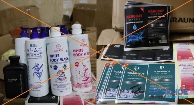 Ninh Bình: Triệt phá đường dây sản xuất sữa tắm, dầu gội giả quy mô lớn