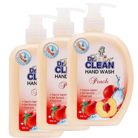 Đình chỉ lưu hành, thu hồi trên toàn quốc sản phẩm Sữa rửa tay hương đào Dr. Clean chai 500g.