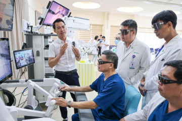 Chương trình đào tạo "Hướng dẫn phẫu thuật bằng hệ thống Robot phẫu thuật Kangduo”