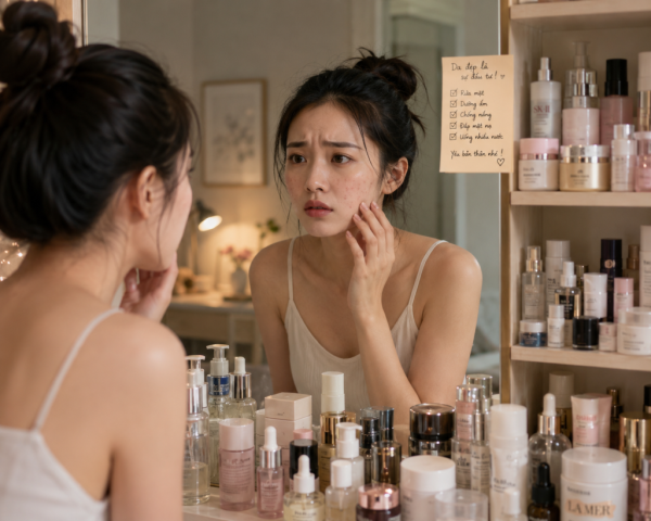 4 sai lầm khi dùng nhiều mỹ phẩm nhưng da vẫn xấu?