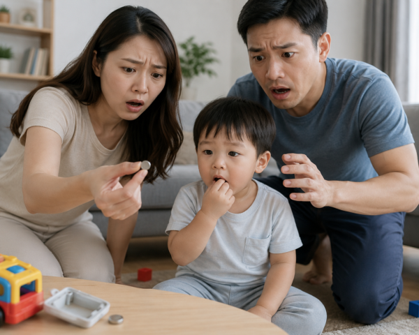 Trẻ nuốt phải pin cúc áo: Bố mẹ cần làm gì để tránh biến chứng nguy hiểm?