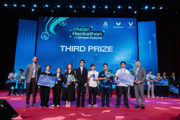Đội thi Singapore giành quán quân Asian Hackathon for Green Future 2026 lần đầu tiên tổ chức tại Việt Nam