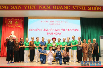 Hà Nội: Cơ sở chăm sóc người cao tuổi ban ngày xã Quốc Oai - Mô hình nhân văn thích ứng với già hóa dân số