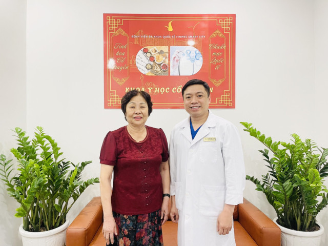 Thoát gánh nặng sa vùng kín nặng ở tuổi 72 nhờ phác đồ y học cổ truyền chuyên sâu tại Vinmec Smart City