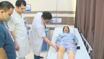 Phú Thọ: Phẫu thuật vỡ mâm chày phức tạp cho người bệnh