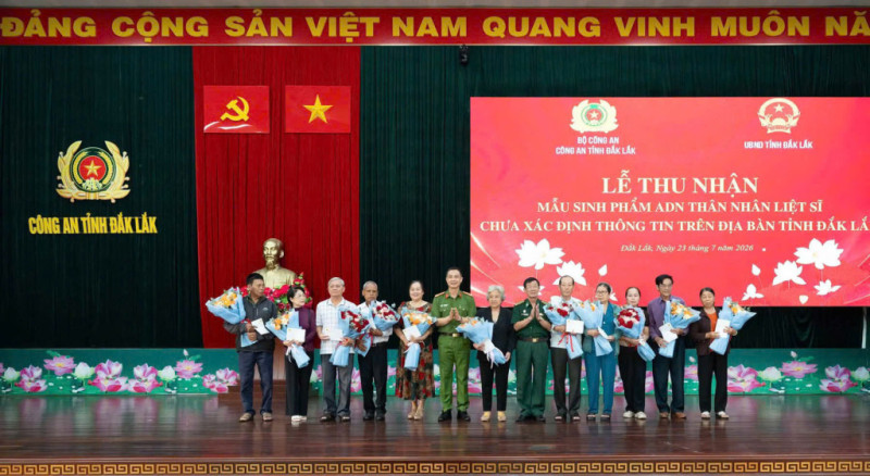 Đắk Lắk: Hành trình tích hợp dữ liệu ADN - Hy vọng mới cho hàng ngàn gia đình Liệt sĩ