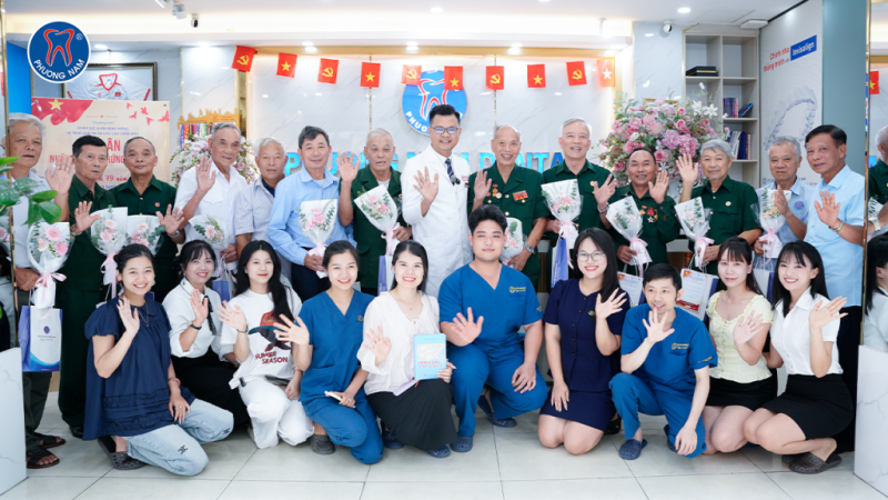 Nha khoa Phương Nam chăm sóc nụ cười cựu chiến binh nhân dịp Kỷ niệm 79 năm Ngày Thương binh – Liệt sĩ 27/7