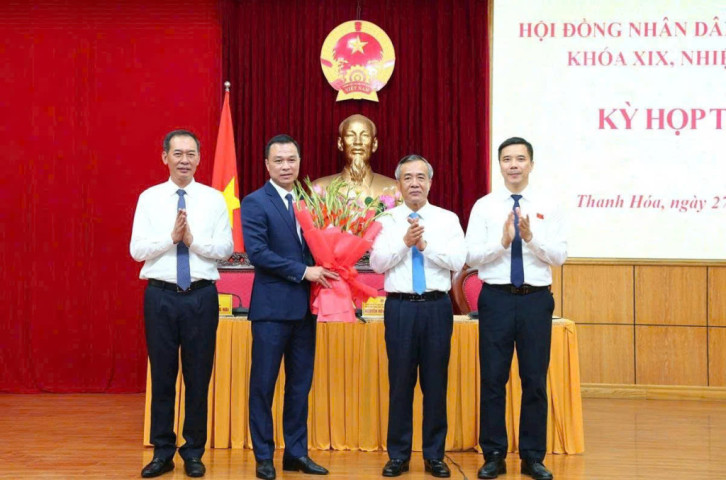 Ông Tô Anh Dũng được bầu giữ chức Chủ tịch UBND tỉnh Thanh Hóa