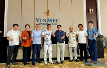 Hội Quân dân y Việt Nam tham quan, tìm hiểu mô hình hoạt động của Vinmec Sao Phương Đông